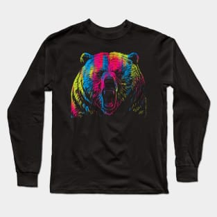 Vibrant Bear Long Sleeve T-Shirt